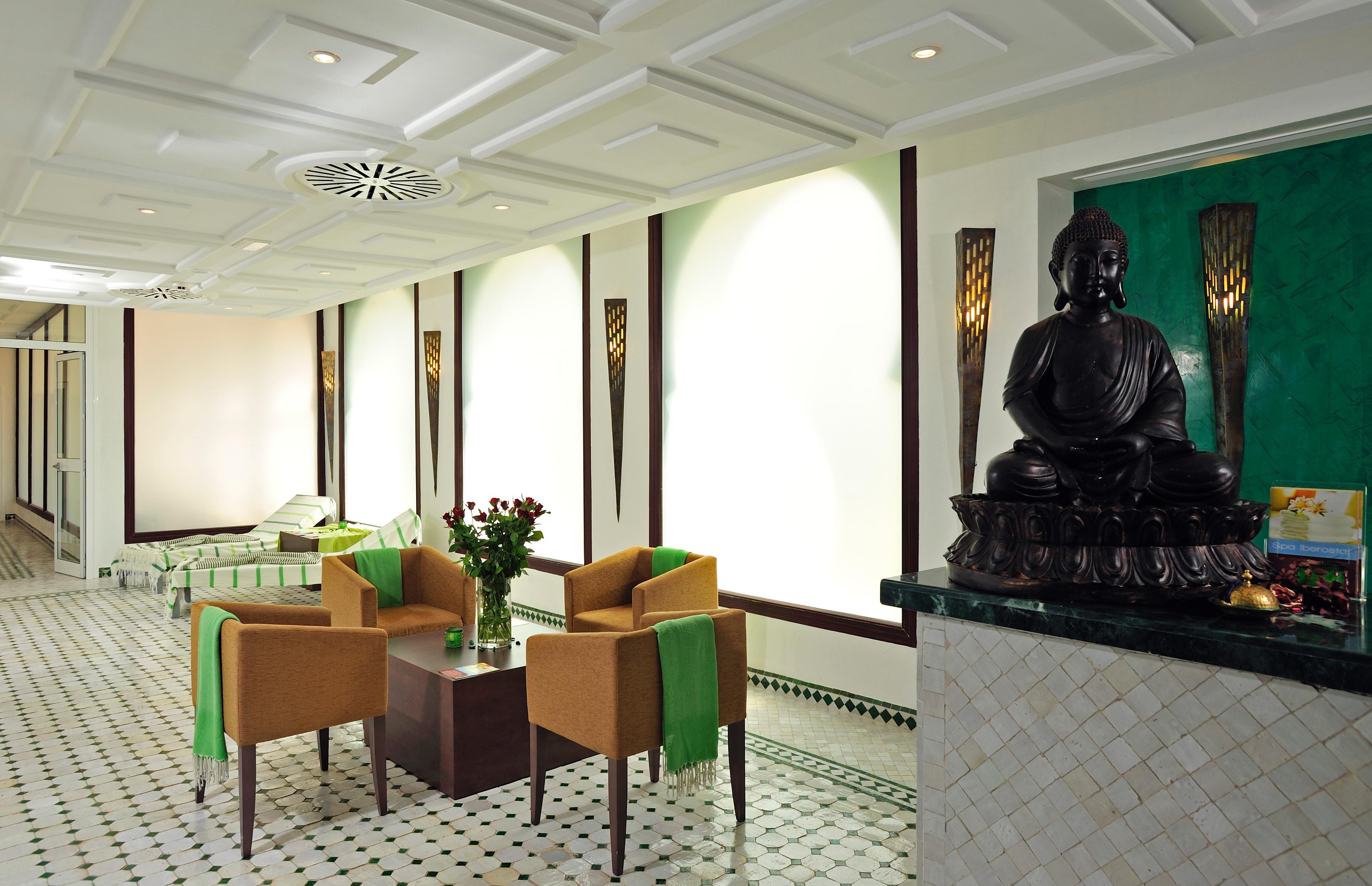 Отель Iberostar Waves Саидия Экстерьер фото The lobby of the hotel